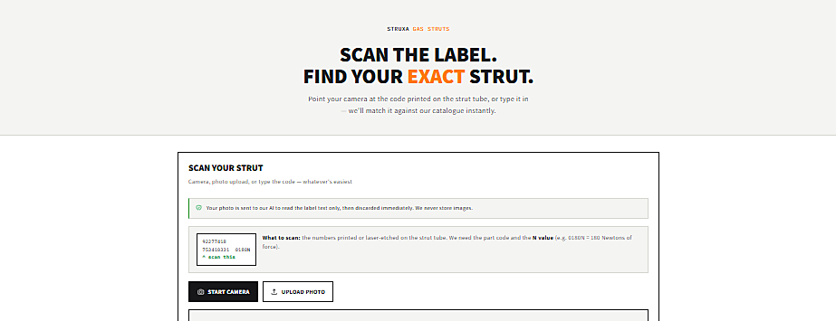Scan Your Strut