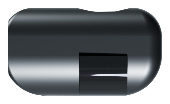 Standard plastic socket gas strut end fitting for a 10mm ball stud